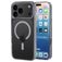 Mobiparts Hardcover Doorzichtig iPhone 17 Pro Max MagSafe Hoesje Hardcase Backcover - Transparant
