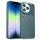 Mobigear Groove iPhone 14 Pro Hoesje Flexibel TPU Backcover - Groen