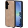 Mobiparts Classic Samsung Galaxy A36 MagSafe Hoesje TPU,Kunstleer Backcover - Moonstone Beige