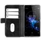 Mobilize Elite Gelly Sony Xperia XZ2 Premium Hoesje Bookcase Portemonnee - Zwart
