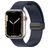 Mobigear Sport Mag Siliconen Apple Watch Bandje Magneetsluiting - 42/41/40/38 mm - Marineblauw