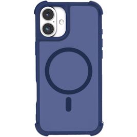 Mobigear Armor Shield iPhone 16 Plus MagSafe Hoesje Hardcase Backcover - Blauw