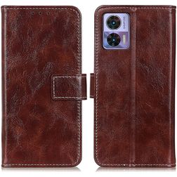 Mobigear Basic Motorola Edge 30 Neo Hoesje Bookcase Portemonnee - Bruin