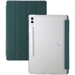 Mobigear Origami Samsung Galaxy Tab S11 Hoes - Deep Green