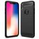 Mobigear Brushed Slim iPhone XR Hoesje Flexibel TPU Backcover - Zwart