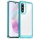 Mobigear Crystal Samsung Galaxy A36 Hoesje Hardcase Backcover - Blauw