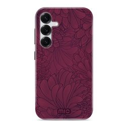 MIO Samsung Galaxy S25 MagSafe Hoesje Hardcase Backcover - Berry Blooms