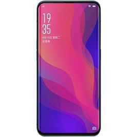 Mobigear Premium OPPO Find X Glazen Screenprotector - Case Friendly - Zwart