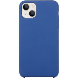 Mobigear Rubber Touch iPhone 15 Plus Siliconen Hoesje Backcover - Donkerblauw