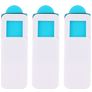 Mobigear Square Webcam Cover Privacy Schuifje - Wit - 3-Pack (3-Pack)