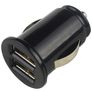 Mobigear Dual USB Autolader 12W 2.4A - Zwart