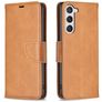 Mobigear Excellent Samsung Galaxy S25 Hoesje Bookcase Portemonnee - Cognac