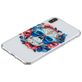 Mobigear Design iPhone XS Max Hoesje Flexibel TPU Backcover - Skull