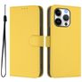 Mobigear Urban Wallet iPhone 16 Pro Hoesje Bookcase Portemonnee - Geel