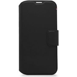 Decoded Detachable Wallet iPhone 14 Plus Hoesje Echt Leer Uitneembare 2in1 Bookcase Portemonnee - Zwart
