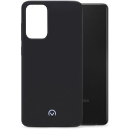 Mobilize Rubber Gelly Samsung Galaxy A52 Hoesje Flexibel TPU Backcover - Matt Black