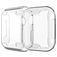 Mobigear Royal Dun Apple Watch - 40 mm Hoesje Flexibel TPU - Zilver