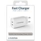 Mobilize Dual USB-C Oplader Power Delivery 45W - Wit