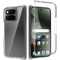 Mobigear Crystal Doorzichtig Google Pixel 11 Pro Fold Hoesje Hardcase Backcover - Transparant