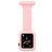 Mobigear Clip Case Verpleegkundige Apple Watch Bandje Speld - 46/45/44 mm - Roze