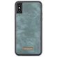 Caseme 008 iPhone XS Hoesje Uitneembare 2in1 Bookcase Portemonnee - Blauw