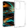 Mobigear Cushion Doorzichtig Samsung Galaxy A53 Hoesje Flexibel TPU Backcover Shockproof - Transparant