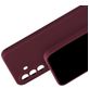Mobiparts Samsung Galaxy A56 Siliconen Hoesje Backcover - Plum Red