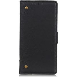 Mobigear Ranch LG K61 Hoesje Bookcase Portemonnee - Zwart