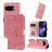 Mobigear Sunflower Google Pixel 9a Hoesje Bookcase Portemonnee - Roségoud