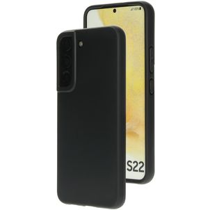 Mobiparts Classic Samsung Galaxy S22 Hoesje Flexibel TPU Backcover - Matt Black