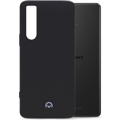 Mobilize Rubber Gelly Sony Xperia 5 IV Hoesje Flexibel TPU Backcover - Matt Black