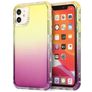 Mobigear Gradient iPhone 12 Pro Max Hoesje Hardcase Backcover Shockproof - Paars / Geel