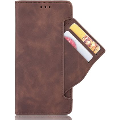 Mobigear Slide Wallet Xiaomi Redmi Note 9S Hoesje Bookcase Portemonnee - Bruin