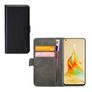 Mobilize Classic Gelly Wallet OPPO Reno 8T 4G Hoesje Bookcase Portemonnee - Zwart