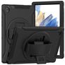 Mobigear SureGrip Samsung Galaxy Tab A8 10.5 (2021) Hoes Hard Kunststof,Siliconen Backcover + Standaard - Zwart