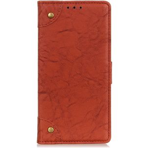 Mobigear Ranch Huawei P40 Hoesje Bookcase Portemonnee - Bruin