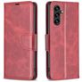 Mobigear Excellent Samsung Galaxy A56 Hoesje Bookcase Portemonnee - Rood