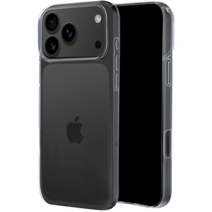 Mobiparts Classic Doorzichtig iPhone 18 Pro Max Hoesje Flexibel TPU Backcover - Transparant