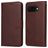 Mobigear Wallet Google Pixel 9a Hoesje Bookcase Portemonnee - Bruin