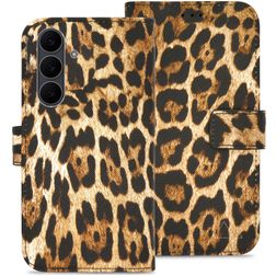 My Style Flex Wallet Samsung Galaxy S25 FE Hoesje Bookcase Portemonnee - Wild Leopard