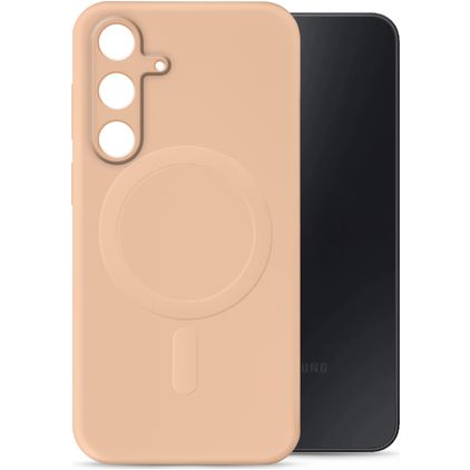 My Style Protective Flex Samsung Galaxy S25 FE MagSafe Hoesje Flexibel TPU Backcover - Soft Pink