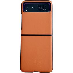 Mobigear Excellent Motorola Razr 40 Hoesje Hardcase Backcover - Oranje
