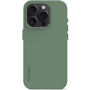 Decoded iPhone 15 Pro Max Siliconen Hoesje Backcover - Sage Leaf