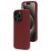 Mobiparts iPhone 15 Pro Siliconen Hoesje Backcover - Plum Red