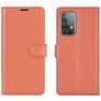 Mobigear Classic Samsung Galaxy A52 Hoesje Bookcase Portemonnee - Cognac