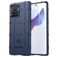 Mobigear Rugged Shield Motorola Edge 30 Ultra Hoesje Flexibel TPU Backcover Shockproof - Blauw