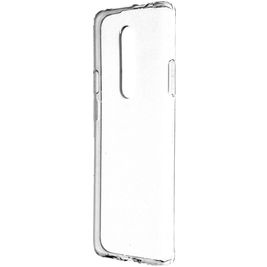Mobiparts Classic Doorzichtig OnePlus 7 Pro Hoesje Flexibel TPU Backcover - Transparant