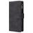 Mobigear Zipper Samsung Galaxy A71 Hoesje Bookcase Portemonnee - Zwart