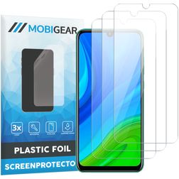 Mobigear Huawei P Smart (2020) Screenprotector Folie - Case Friendly (3-Pack)