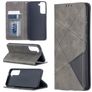 Mobigear Rhombus Slim Samsung Galaxy S21 Hoesje Bookcase - Grijs